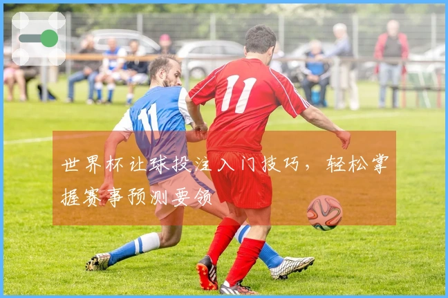 世界杯让球投注入门技巧，轻松掌握赛事预测要领