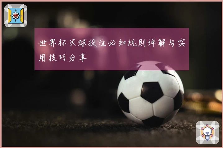 世界杯买球投注必知规则详解与实用技巧分享
